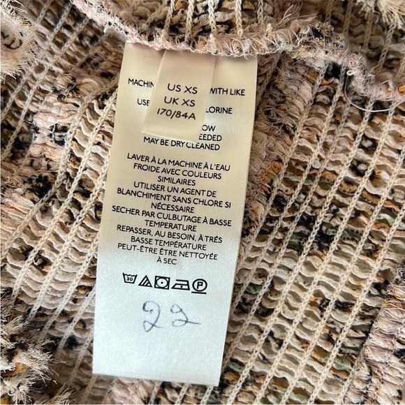 Free People Long Sleeve Tiered Smocked Bodice Floral Paisley Print Lolita Top - Picture 9 of 12